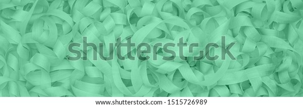 seafoam green satin ribbon