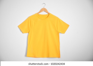 Mockup T Shirt Yellow Images Stock Photos Vectors Shutterstock