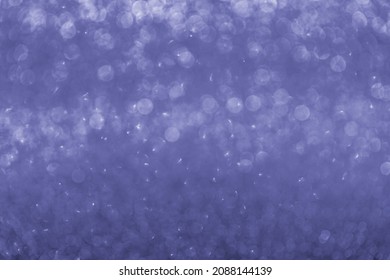 Color of the year 2022 Very peri. Sample of violet bokeh pattern. Trendy defocused glittering light background - Shutterstock ID 2088144139