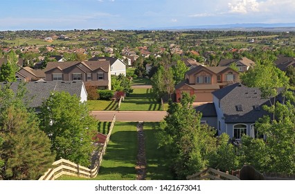 Colorado Living. Centennial, Colorado - Denver Metro Area Residential Panorama