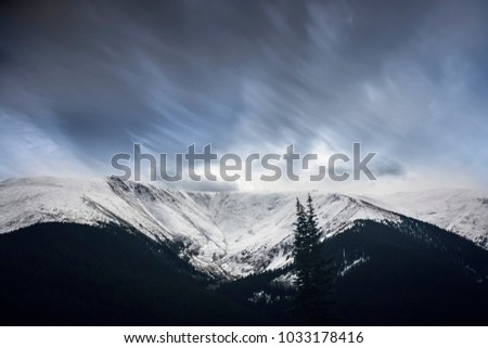 Similar – Foto Bild Voralpen Alpen Schnee