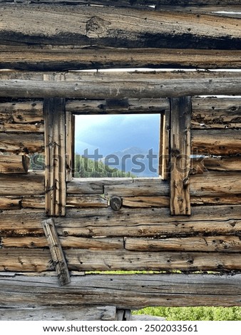 Similar – Room with mountain view