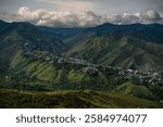 Terrón Colorado Neighborhood viewed from Cristo Rey monument in Cali, Colombia