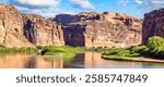 Colorado River along Potash road and Little Canyon, near Moab, Utah.