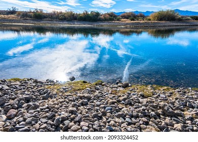 The Colorado River in Bullhead City , Arizona .  