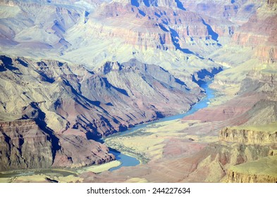 Colorado River at Grand Canyon South Rim, AZ, US