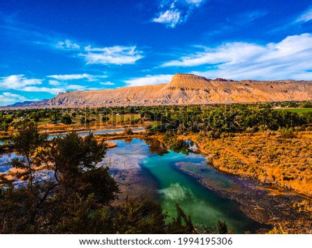 Colorado River at Grand Mesa