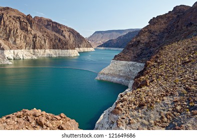 Colorado River At Hoover Dam, Nevada