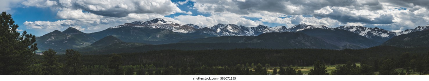 Colorado Rocky Mountain Panorama 