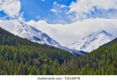 Colorado Rocky Mountains Fall First Snow