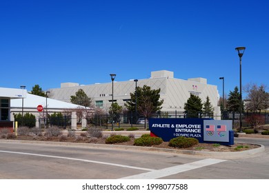 COLORADO SPRINGS, CO- 10 APR 2021- View Of The US Olympic And Paralympic Training Center Building In Colorado Springs, Colorado, United States.