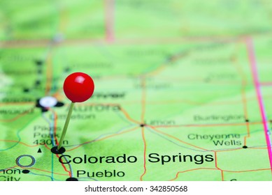 1,071 Colorado springs map Images, Stock Photos & Vectors | Shutterstock