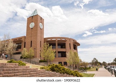 Colorado Springs, Colorado/ USA -April 26, 2014: New Student Orientation Day At University Of Colorado At Colorado Springs.