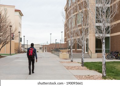 Colorado Springs, Colorado/ USA -April 26, 2014: New Student Orientation Day At University Of Colorado At Colorado Springs.