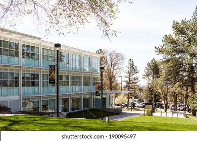 Colorado Springs, Colorado/ USA -April 26, 2014: New Student Orientation Day At University Of Colorado At Colorado Springs.