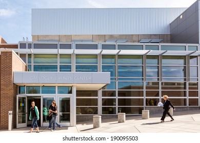 Colorado Springs, Colorado/ USA -April 26, 2014: New Student Orientation Day At University Of Colorado At Colorado Springs.