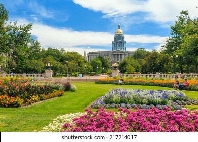 Colorado State Capitol Building In Denver