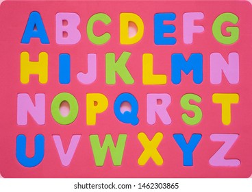 Similar Images, Stock Photos & Vectors of Colored alphabet letters ...