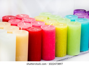 Colored Candles Images, Stock Photos 