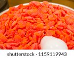colored candy mixed