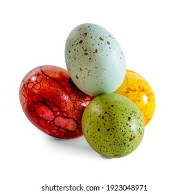 Colored Eggs Decorative For Persian New Year (Haftsin)