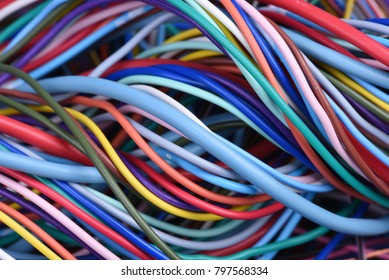 Colored Electrical Cable