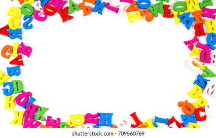 Colored English Letters Stock Photo 709560769 | Shutterstock