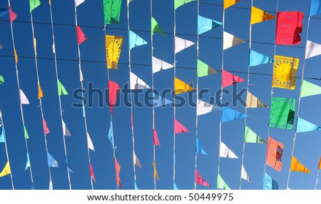 Similar – Colourful pennants