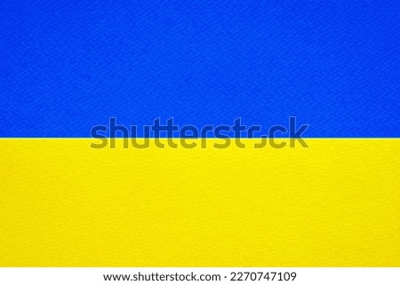 Colored geometric blue and yellow paper texture background