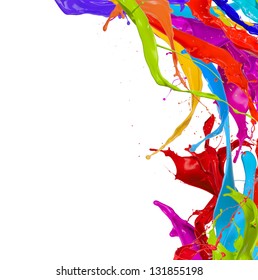 Paint Splatter Background Hd Stock Images Shutterstock