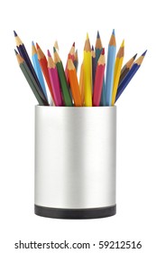 Colored Pencils In A Jar