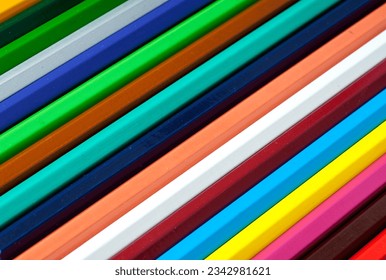 Colored pencils are one of the students' favorite school supplies.