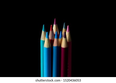  Colored Pencils At Work School Office  
 College Kids Colorful Education Play Room For Text Art Project Supplies Draw Learn On Black Background Teacher School Design Pattern Fun Artist Classroom 