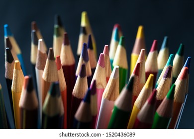  Colored Pencils At Work School Office  
 College Kids Colorful Education Play Room For Text Art Project Supplies Draw Learn On Black Background Teacher School Design Pattern Fun Artist Classroom 