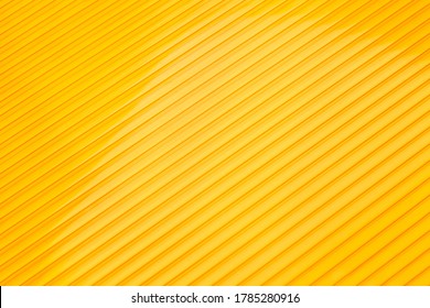 Colored plastic sheet panel image. Bright yellow translucent roofing sheet texture, close up. Hollow Polycarbonate Sheet Roofing Panel Colored Plastic Production