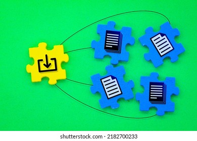 Colored Puzzles With Save Files And Files Icons  Save File Co