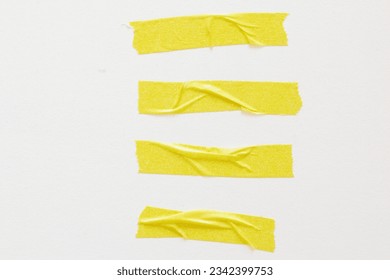 Colored ribbons, washi tape, stickers, stickers