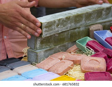 Colored soap