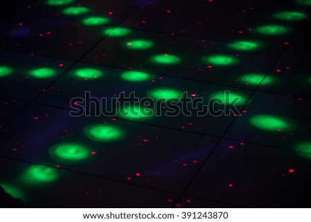 colored spotlights soundlights Stock photo © 