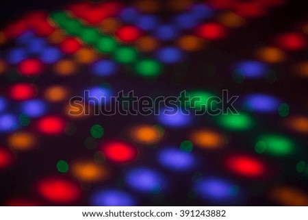 colored spotlights soundlights Stock photo © 