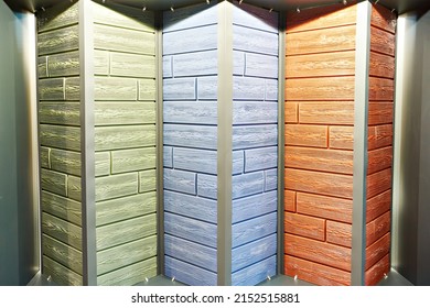 Colored Vinyl Siding Panels In Store