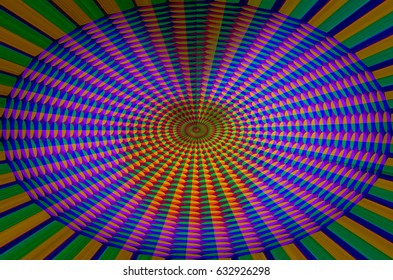 Colored vortex.