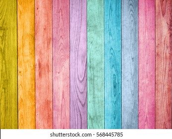 Colored Wood Background