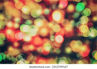 Colorful abstract background. Blurred and glowing colorful lights. - Shutterstock ID 2313749167