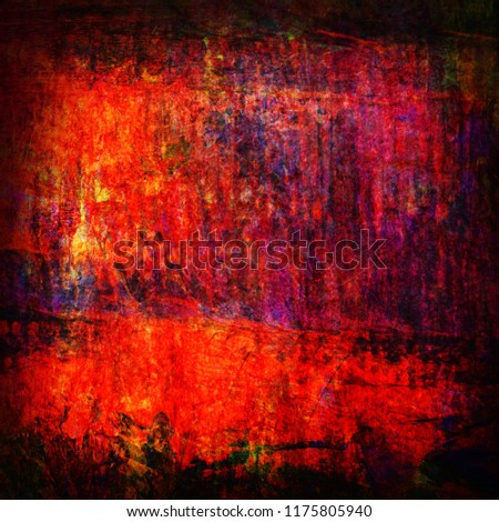 Colorful Abstract  Grunge wall  textured background. Beautiful colors for your designs. Red wallpaper background.