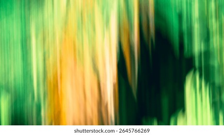 Colorful Abstract Nature Background with Vertical Motion Blur