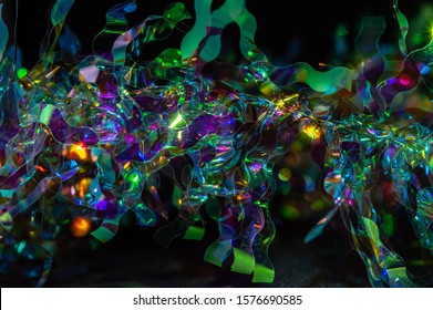 colorful, abstract, rainbow tape, close up foto