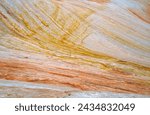 Colorful abstract sandstone patterns of the White Domes near Hildale Utah USA                          