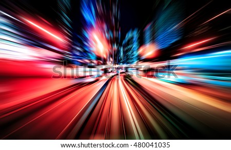 Colorful acceleration speed motion background