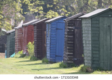 Colorful Allotment Shed In England